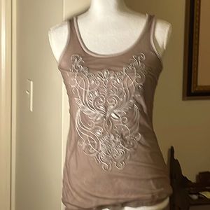 Tank Top Cynthia Rowley XS Tan